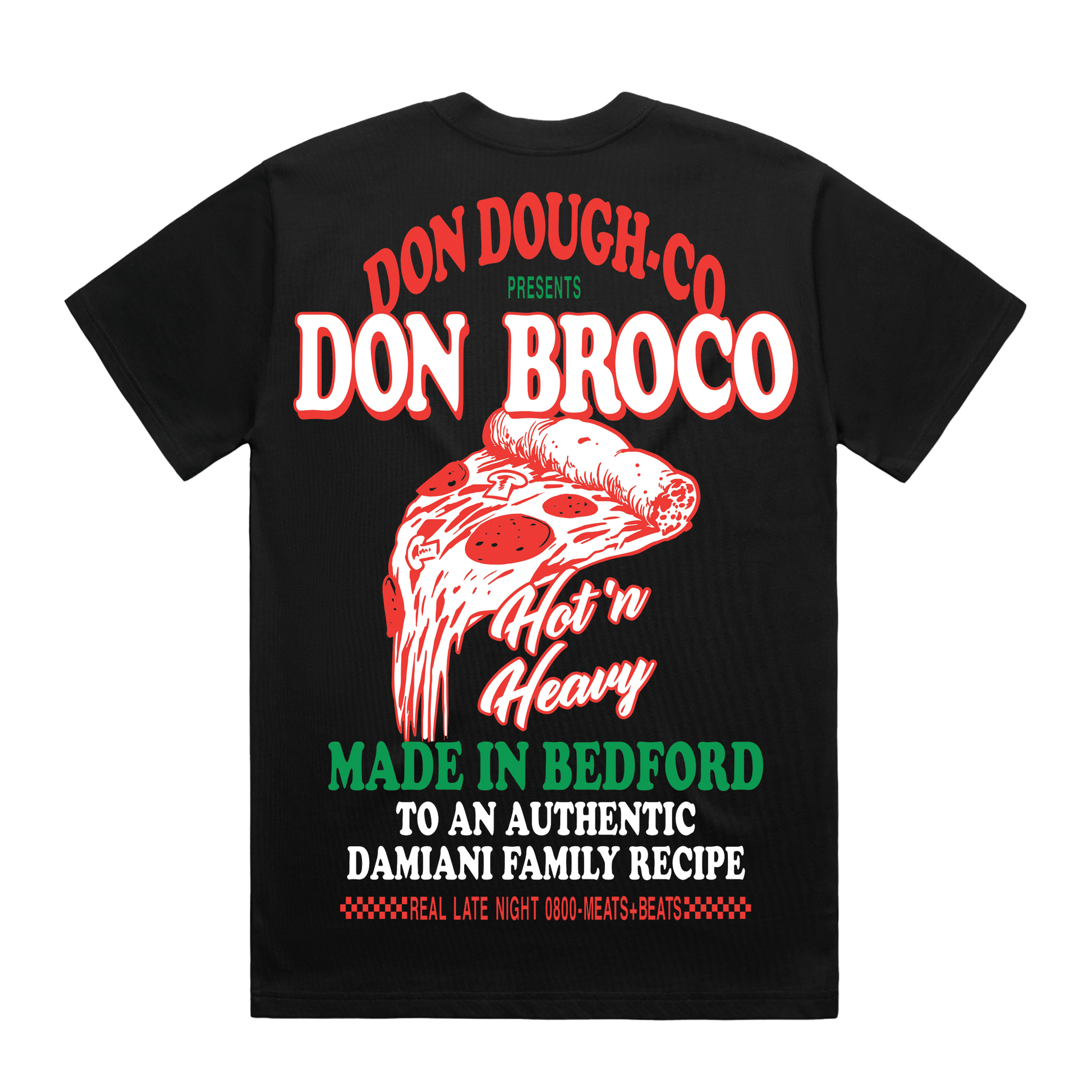 Don Dough Co Black Tee