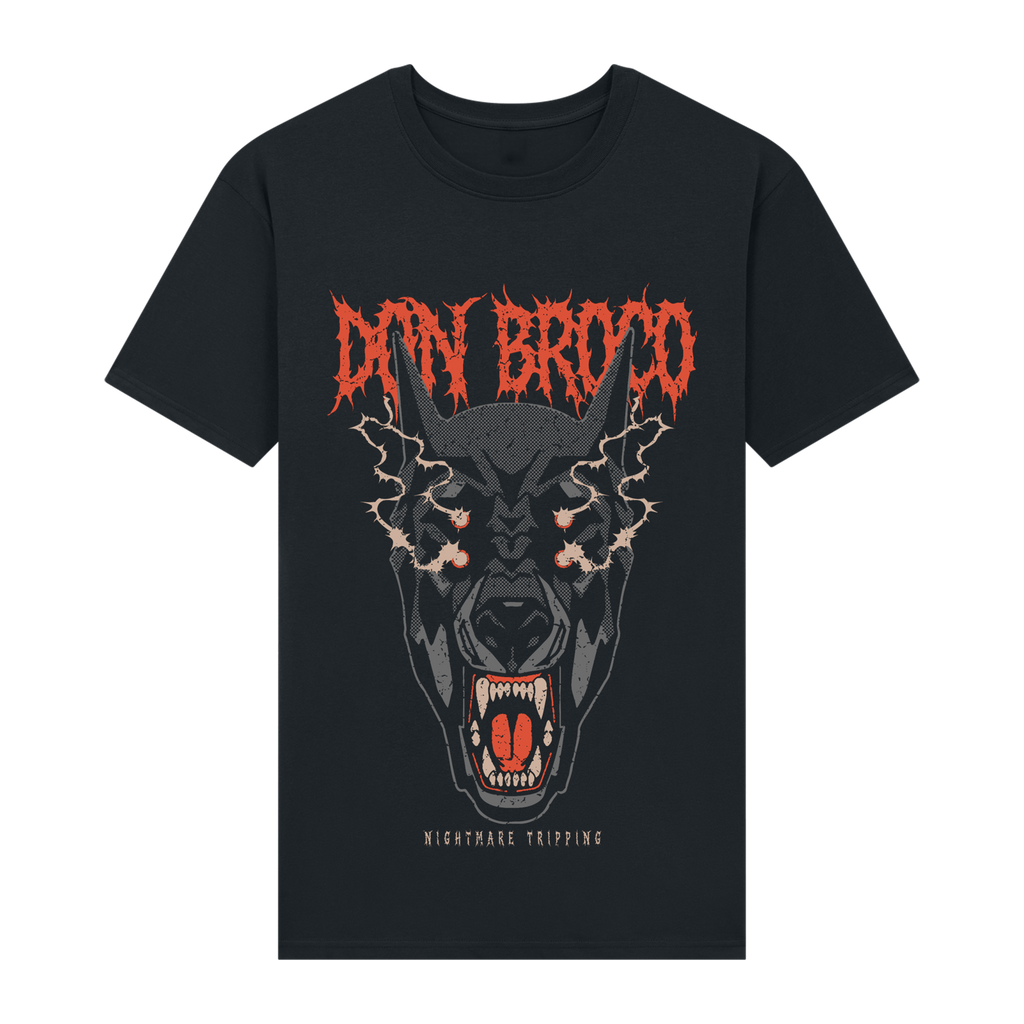 2 Black Dogs | Black T-Shirt
