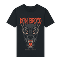 2 Black Dogs | Black T-Shirt