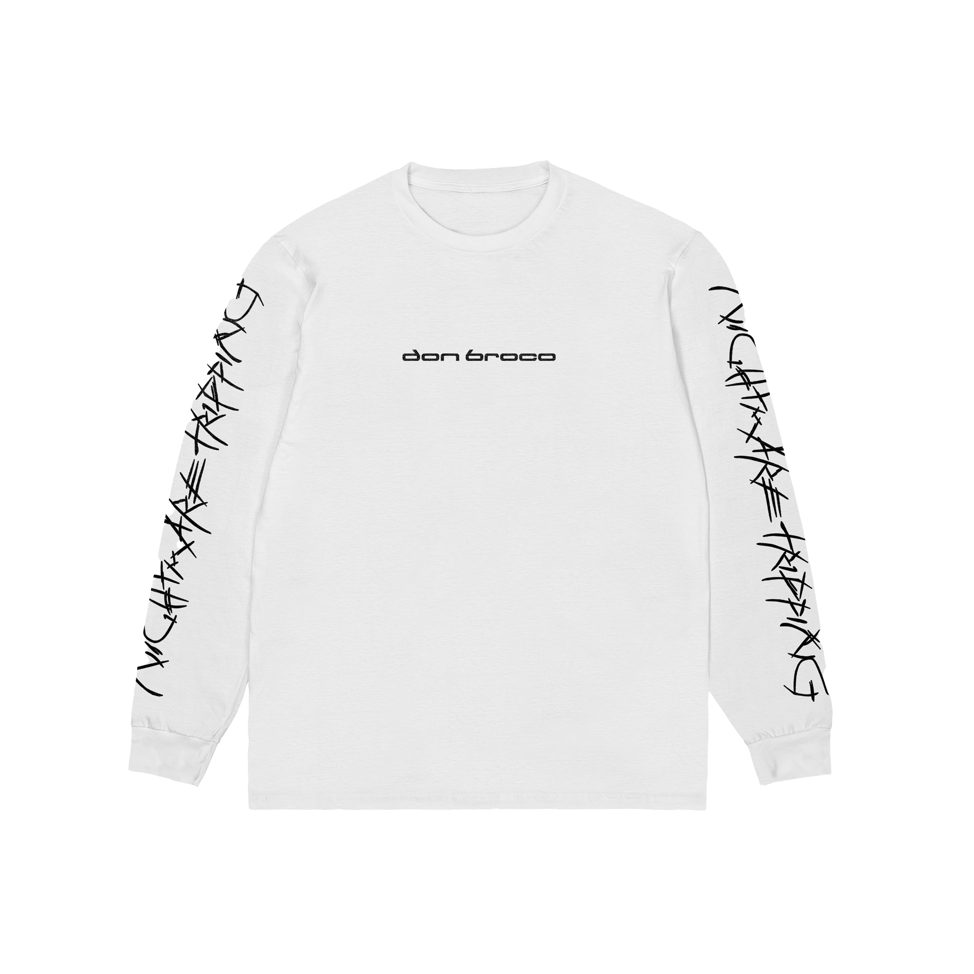Nightmare Tripping | White Longsleeve