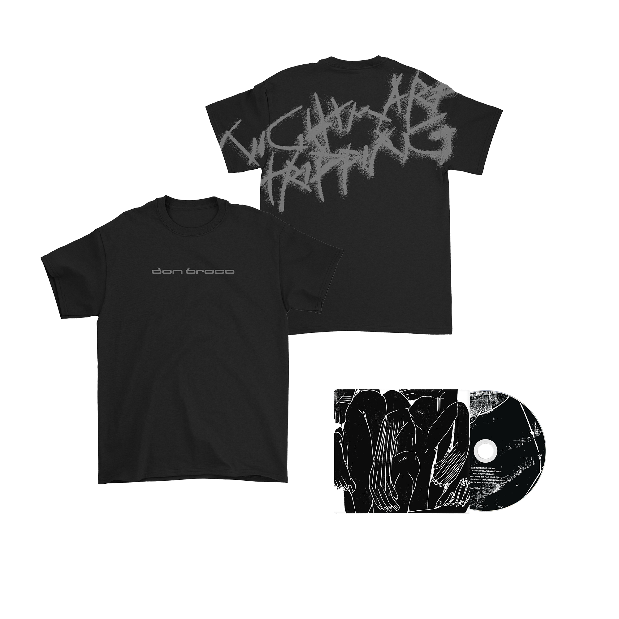 Nightmare Tripping | Signed CD & T-Shirt Bundle