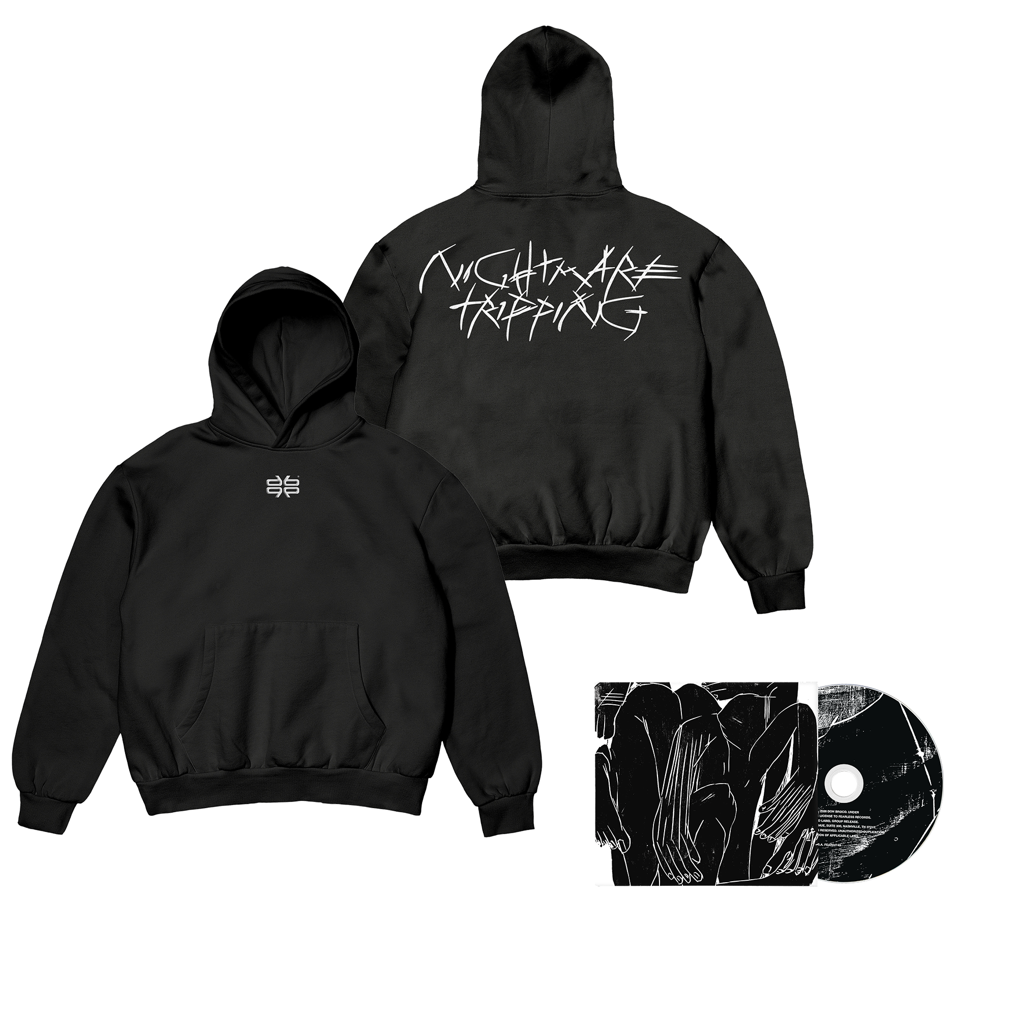 Nightmare Tripping | Black Hoodie & Signed CD