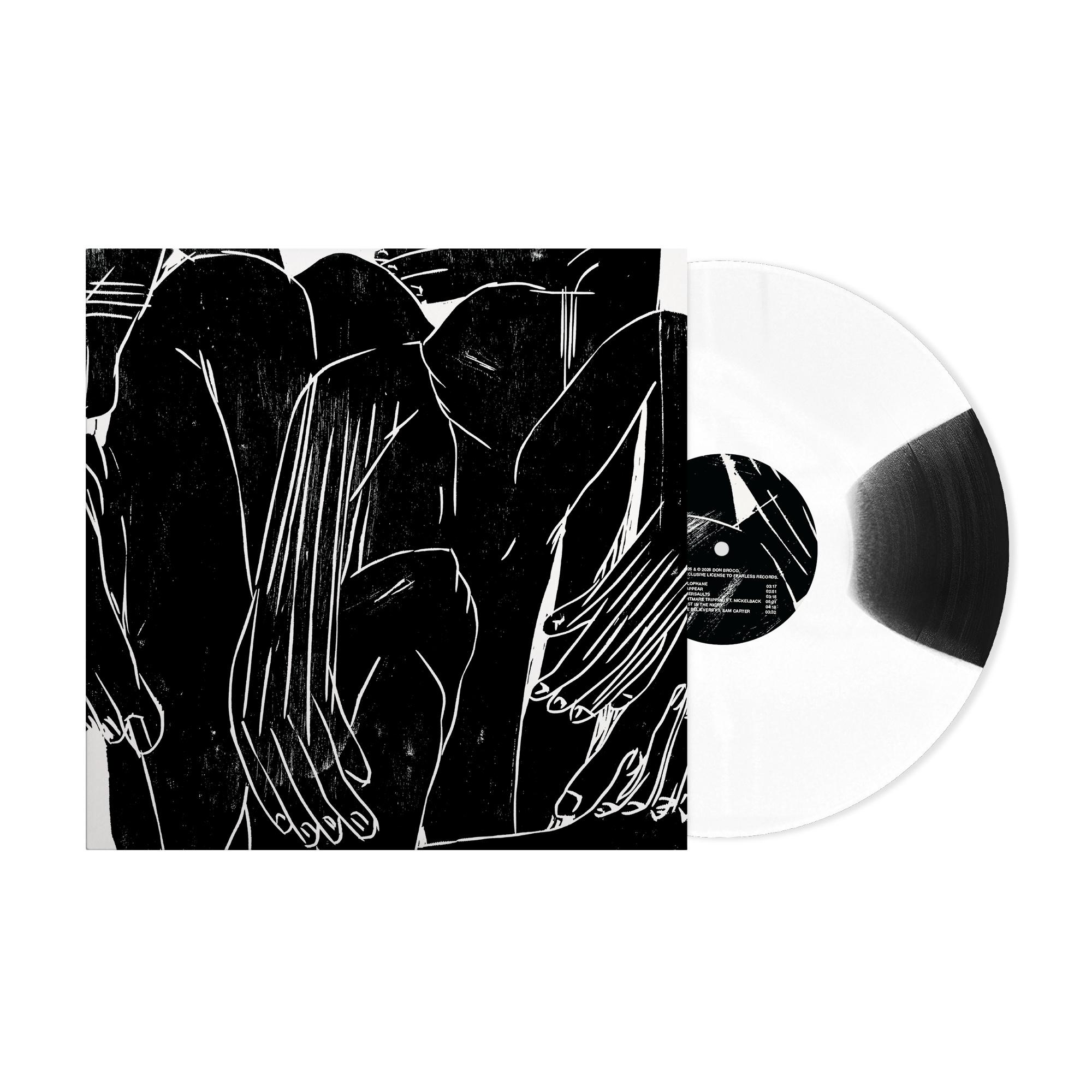 Nightmare Tripping | Reverse Moon Phase Vinyl with Signed Artcard