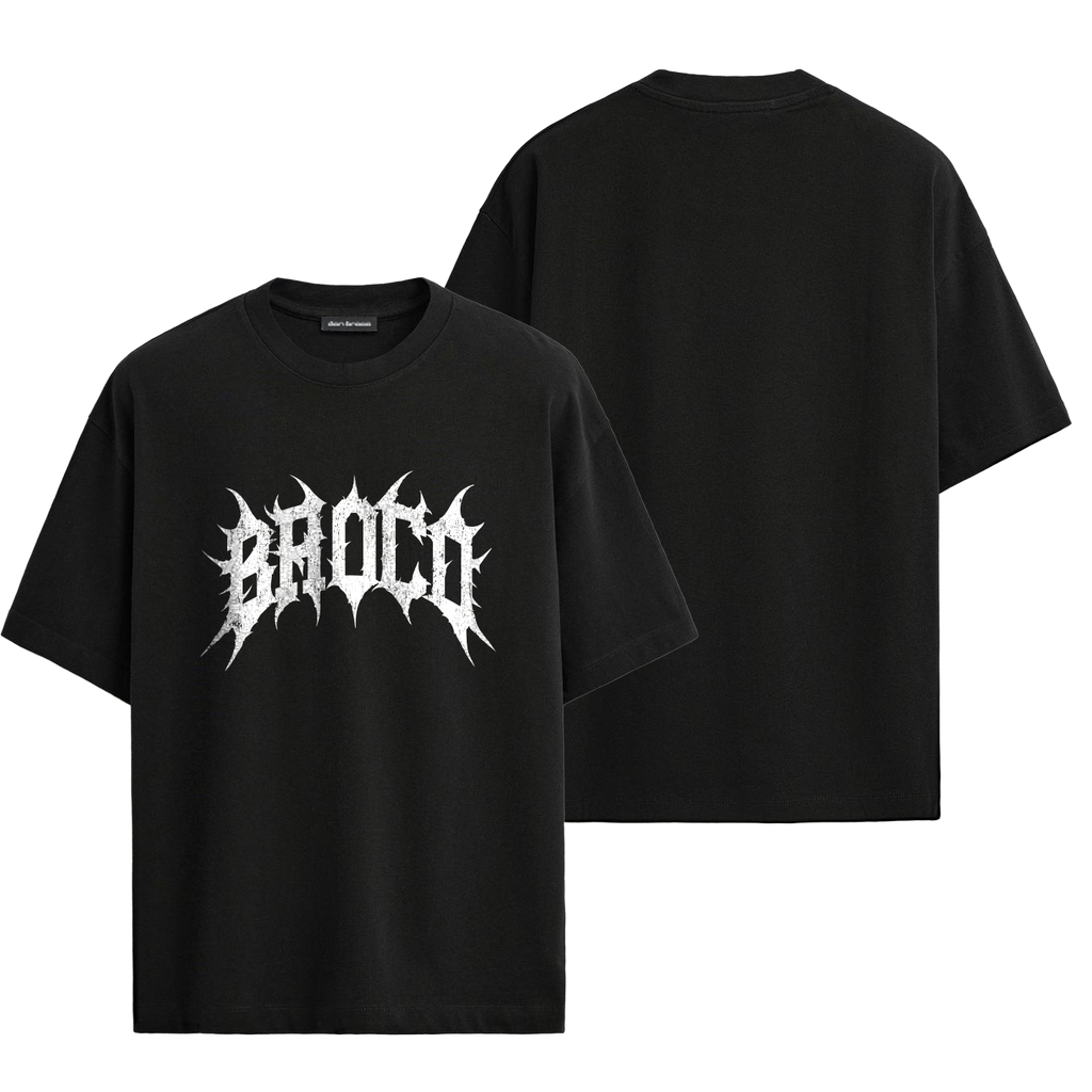 Metal Varsity Black T-Shirt