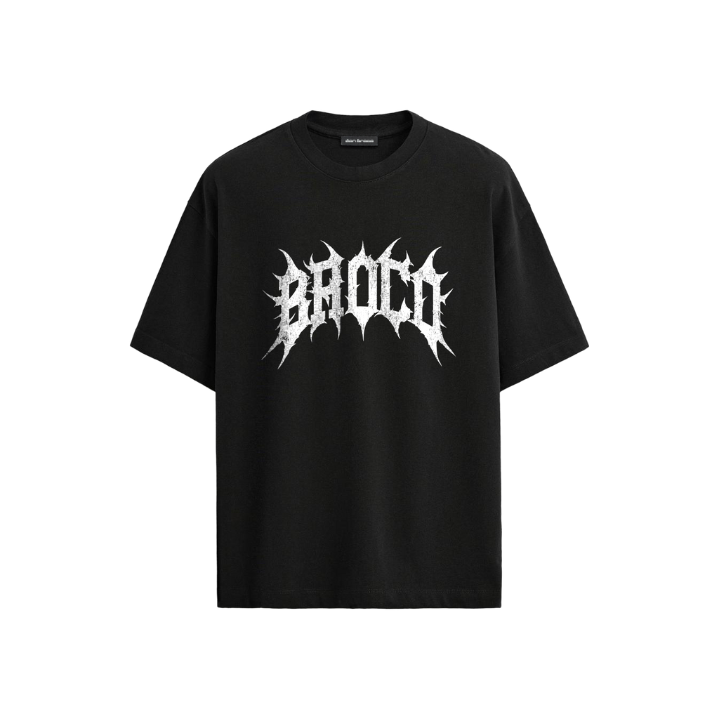 Metal Varsity Black T-Shirt