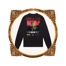 Load image into Gallery viewer, TEKKEN LONGSLEEVE BLACK TEE
