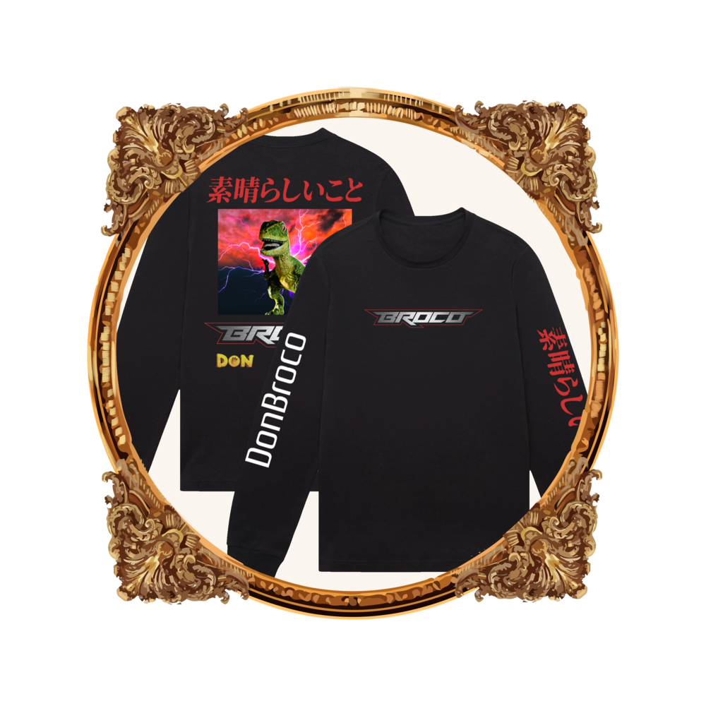 TEKKEN LONGSLEEVE BLACK TEE